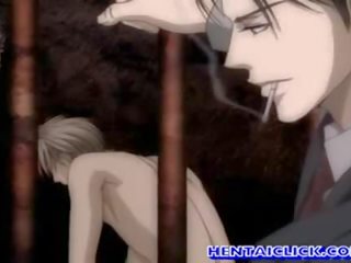 Tied up anime twink gets great fucked